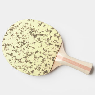 Golden Stars Ping Pong Paddle