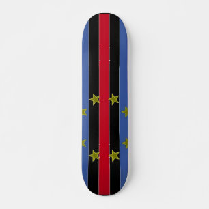 Golden Stars Skateboard