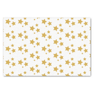Golden stars Tissue Paper