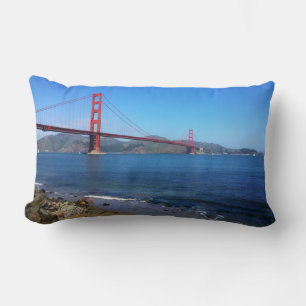 Golden State Bridge - San Francisco, California Lumbar Cushion