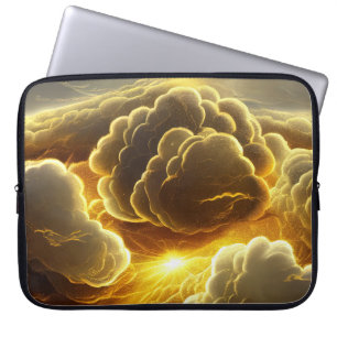 GOLDEN STORM CLOUDS LAPTOP SLEEVE