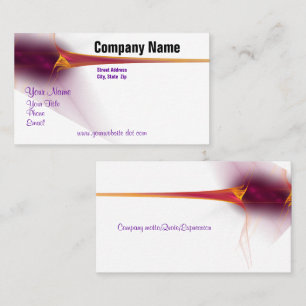 Golden Streak Business Card