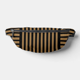 Golden Stripes Fanny Pack