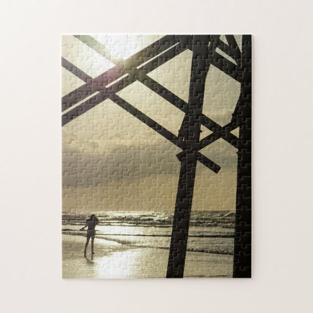 Golden Stroll Jigsaw Puzzle (Vertical)