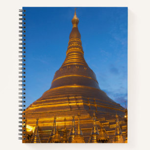 Golden Stupa Pagoga Notebook