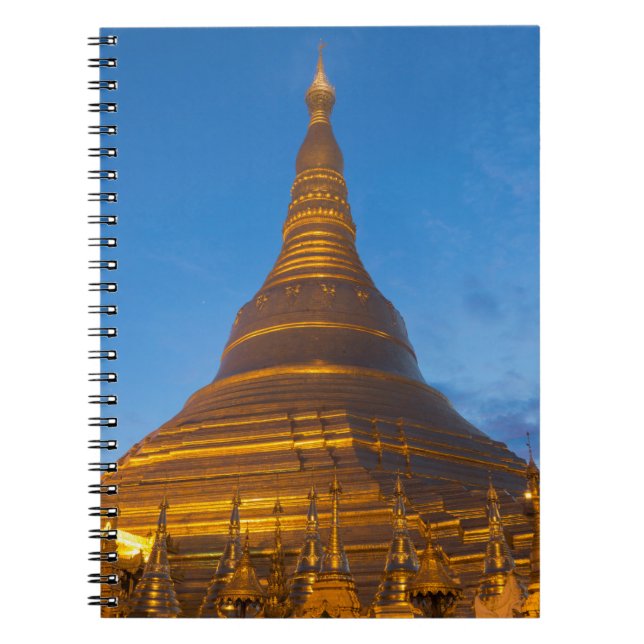 Golden Stupa Pagoga Notebook (Front)