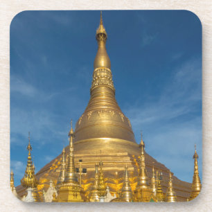 Golden Stupa Temple Coaster