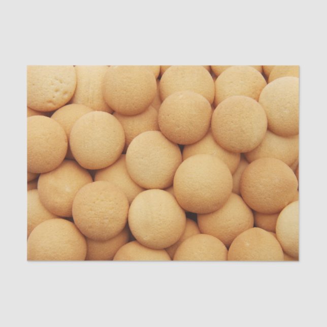 Golden Sugar Cookies Tissue Paper (Front)