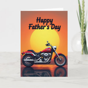 Golden Sun Fathers Day Art Card