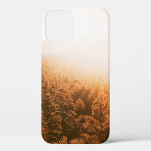 GOLDEN SUN OVER A FOREST iPhone 12 CASE