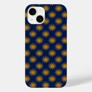 Golden Sun Pattern by Shirley Taylor Case-Mate iPhone 14 Case