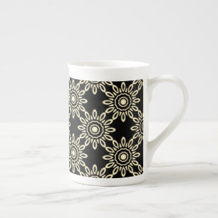 Golden Sun Retro Bone China Mug