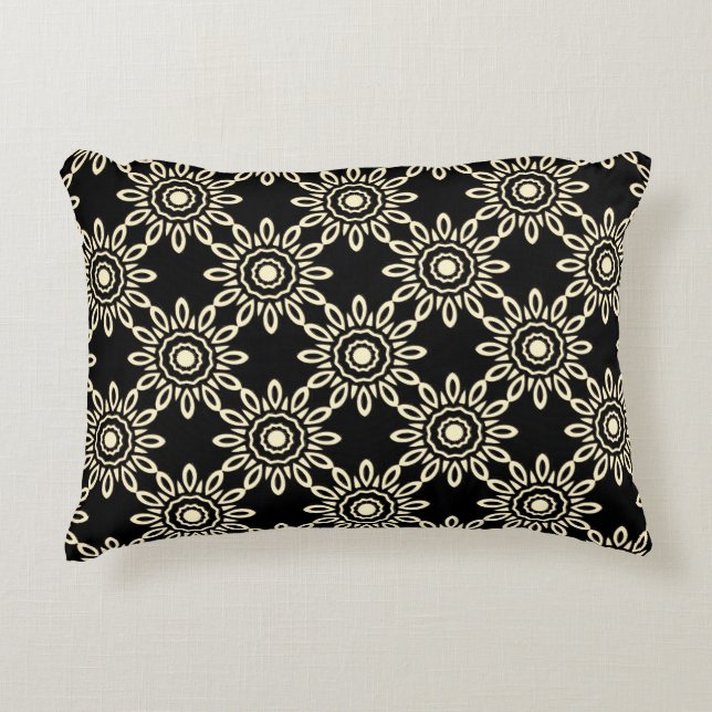 Golden Sun Retro Decorative Cushion (Front)