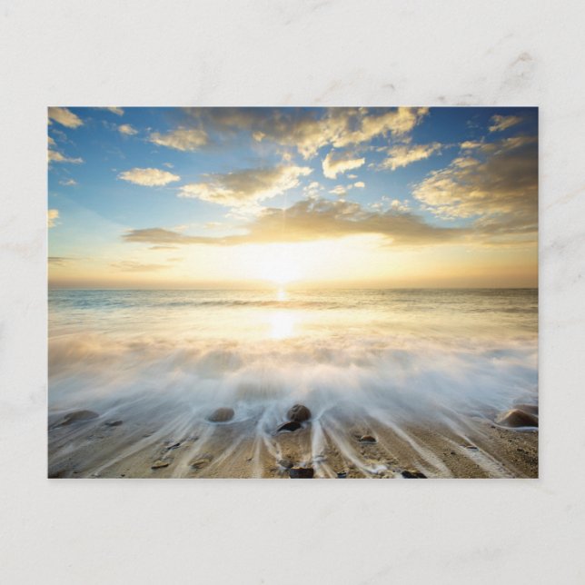 Golden Sunrise Postcard (Front)