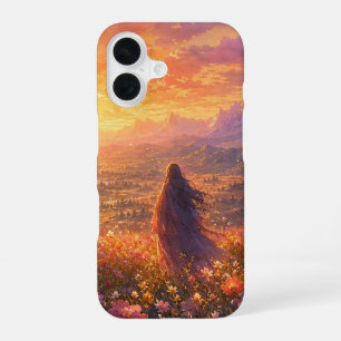 Golden Sunset Valley Phone Case