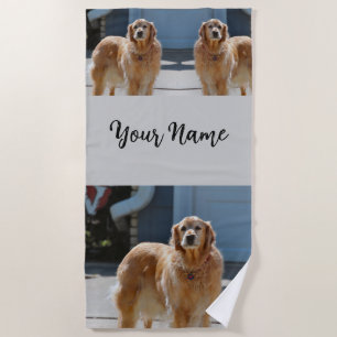 Golden Sunshine Beach Towel