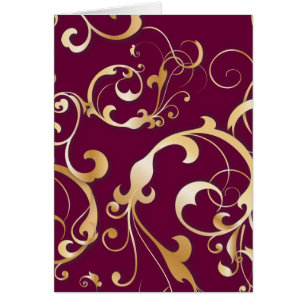 Golden Swirls