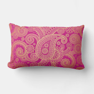 Golden Swirls American Mojo Pillow