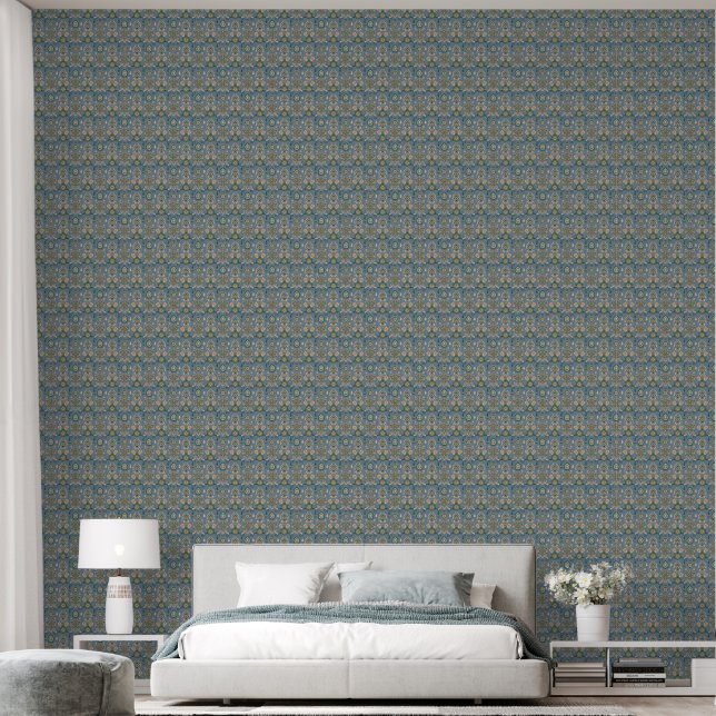 Golden Symphony Wallpaper (Bedroom)