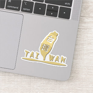 Golden Taiwan Map