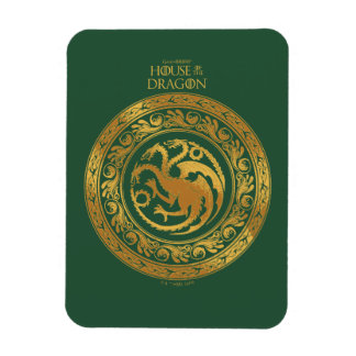 Golden Targaryen Crest Magnet