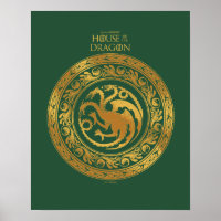 Golden Targaryen Crest