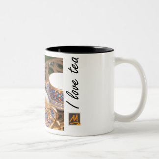 Golden tea Two-Tone coffee mug