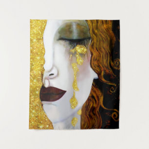 Golden Tears, Gustav Klimt Tapestry
