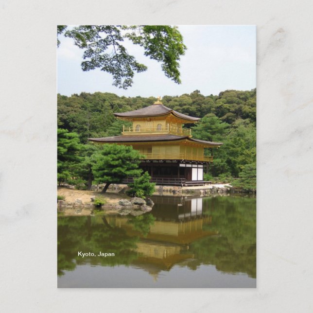 Golden Temple, Kyoto, Japan Postcard (Front)