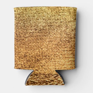 Golden textile: glamourous macro background. can cooler