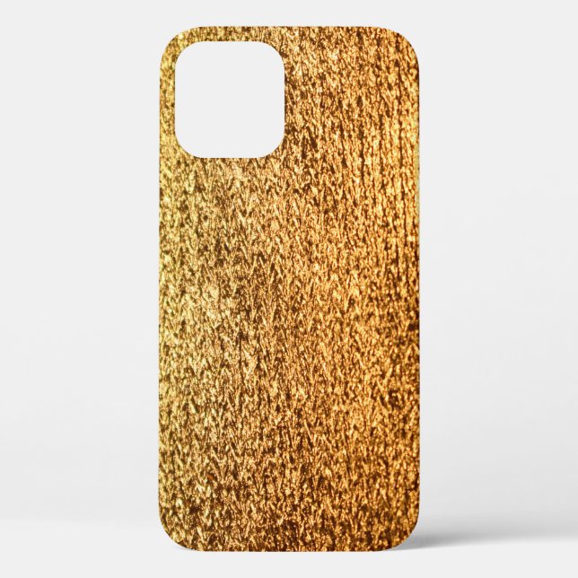 Golden textile: glamourous macro background. Case-Mate iPhone case (Back)