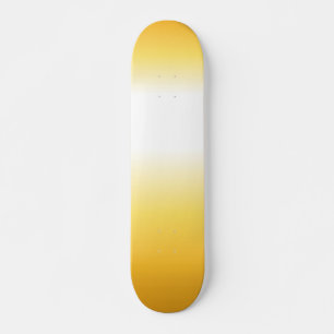Golden texture skateboard