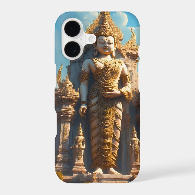 Golden Thai Temple Guardian (Back)
