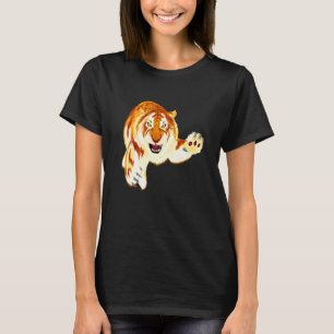 Golden Tiger Panthera Tigris Rare Big Cat T-Shirt