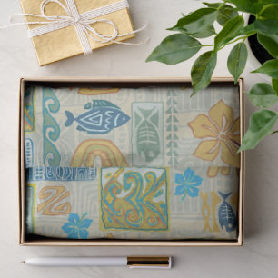 Golden Tiki Tropix Tissue Paper