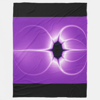 Golden Tiles With Emeralds Fleece Blanket