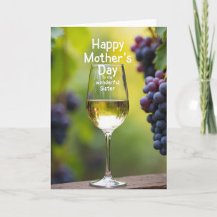 Golden Toast Mothers Day Card