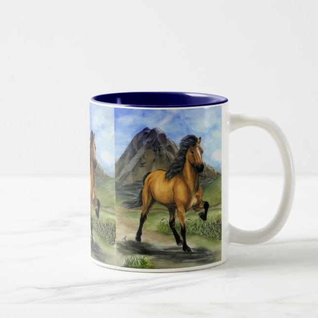 Golden Tolt ~ 150z wrap around Mug (Right)