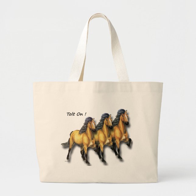 Golden Tolt 3 Large Tote Bag (Front)