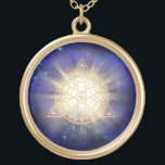 *~* Golden Totem Sacred Geometry Light Rays Eye Gold Plated Necklace<br><div class="desc">Gold Plated - JEWELRY WITH INTENTION (R) - Energetically Enhanced Jewellery. Sacred Geometry Triangle Mandala & 3rd Eye plus beams of light and energy. As a professional distance spiritual energy healer since 2001, I have learned, developed and utilised the power of energy healing intention. All my JEWELRY WITH INTENTION (R)...</div>