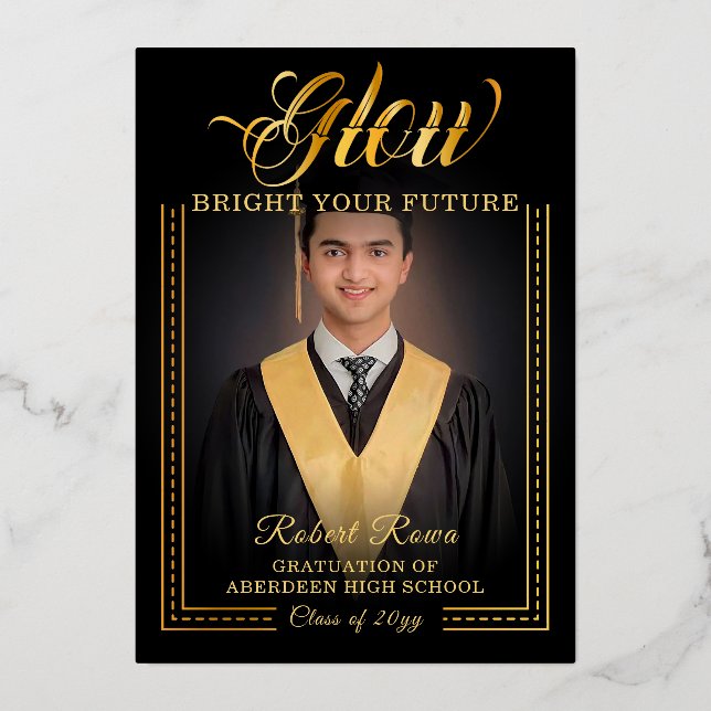 Golden touch Glow your future (Front)