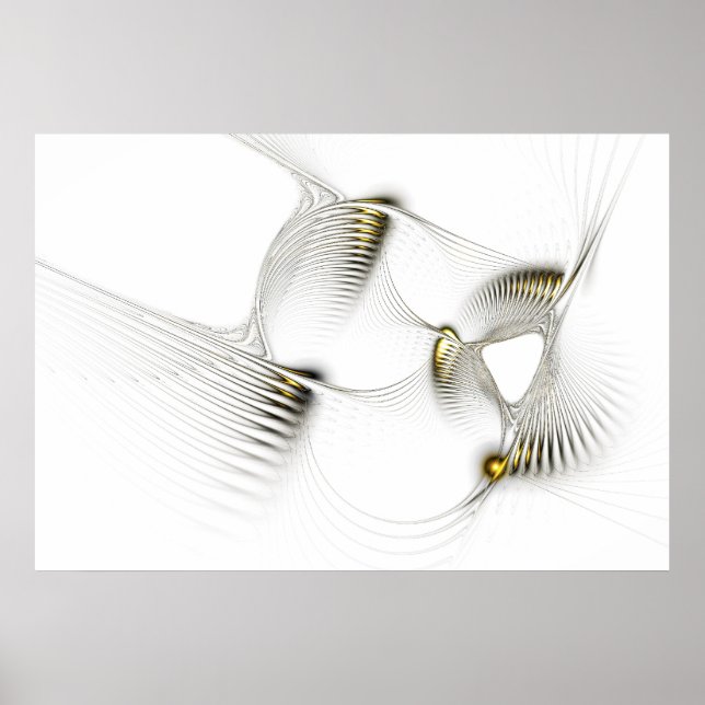 Golden traces poster (Front)