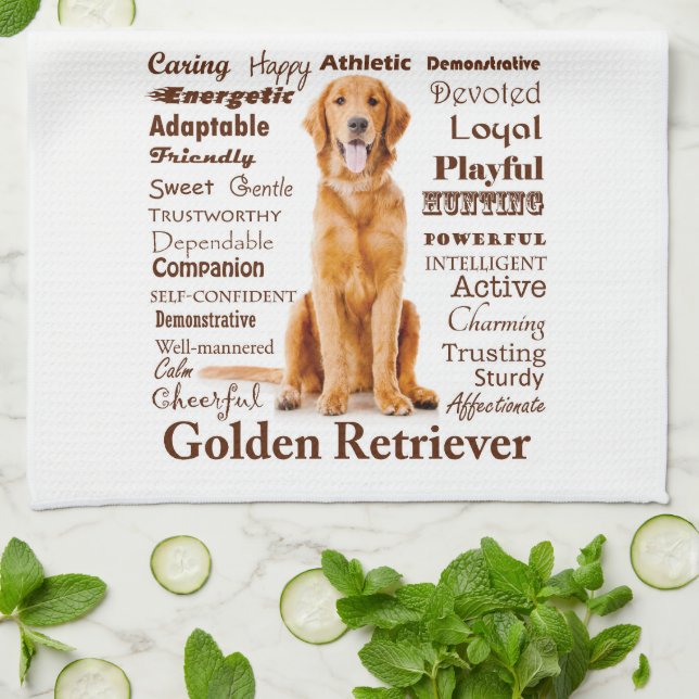 Golden Traits Kitchen Towel (Folded)
