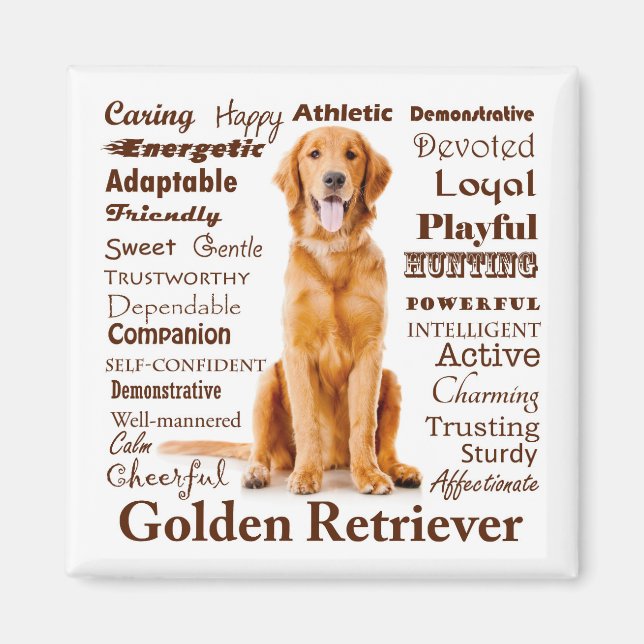 Golden Traits Magnet (Front)