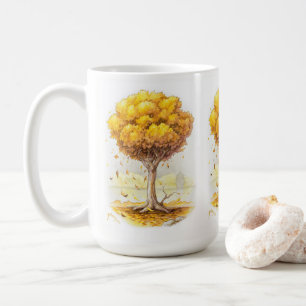 Golden Tranquillity Coffee Mug