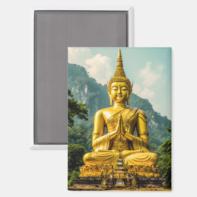 Golden Tranquillity Magnet (Front/Back)