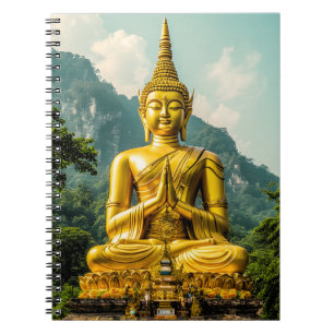 Golden Tranquillity Notebook