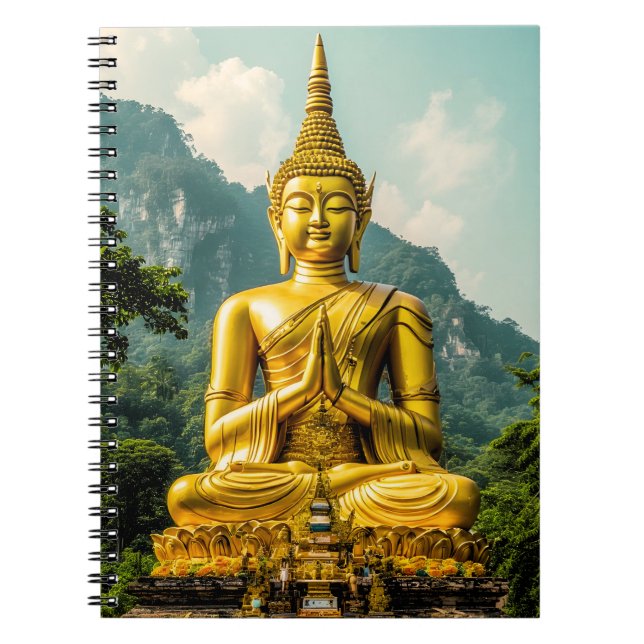 Golden Tranquillity Notebook (Front)