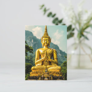 Golden Tranquillity Postcard