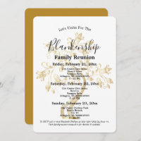 Golden Tree 3-Day Family Reunion Get Together